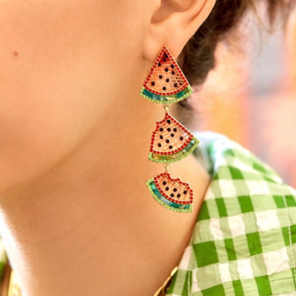 🆕🍉Melon Drop Earrings!🍉